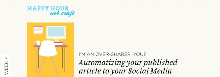 Automizing your published article to your social media