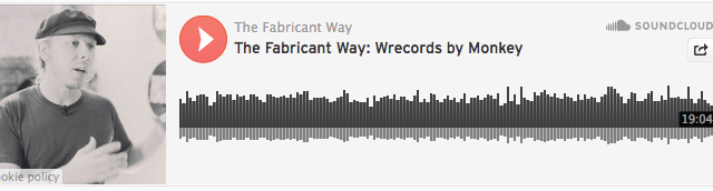 The Fabricant Way: Wrecords by Monkey