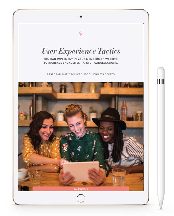 Candelita: User Experience Tactic for Membership Sites